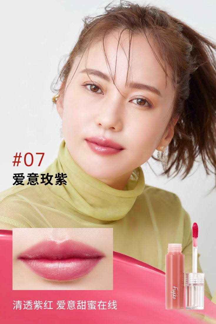 Fujiko镜面持色唇釉 7色选