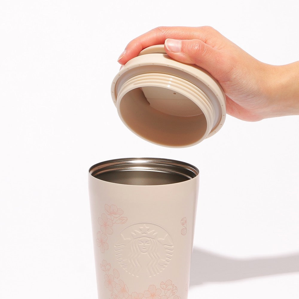 日本星巴克STARBUCKS 2024樱花限定TOGO标志随行杯355ml