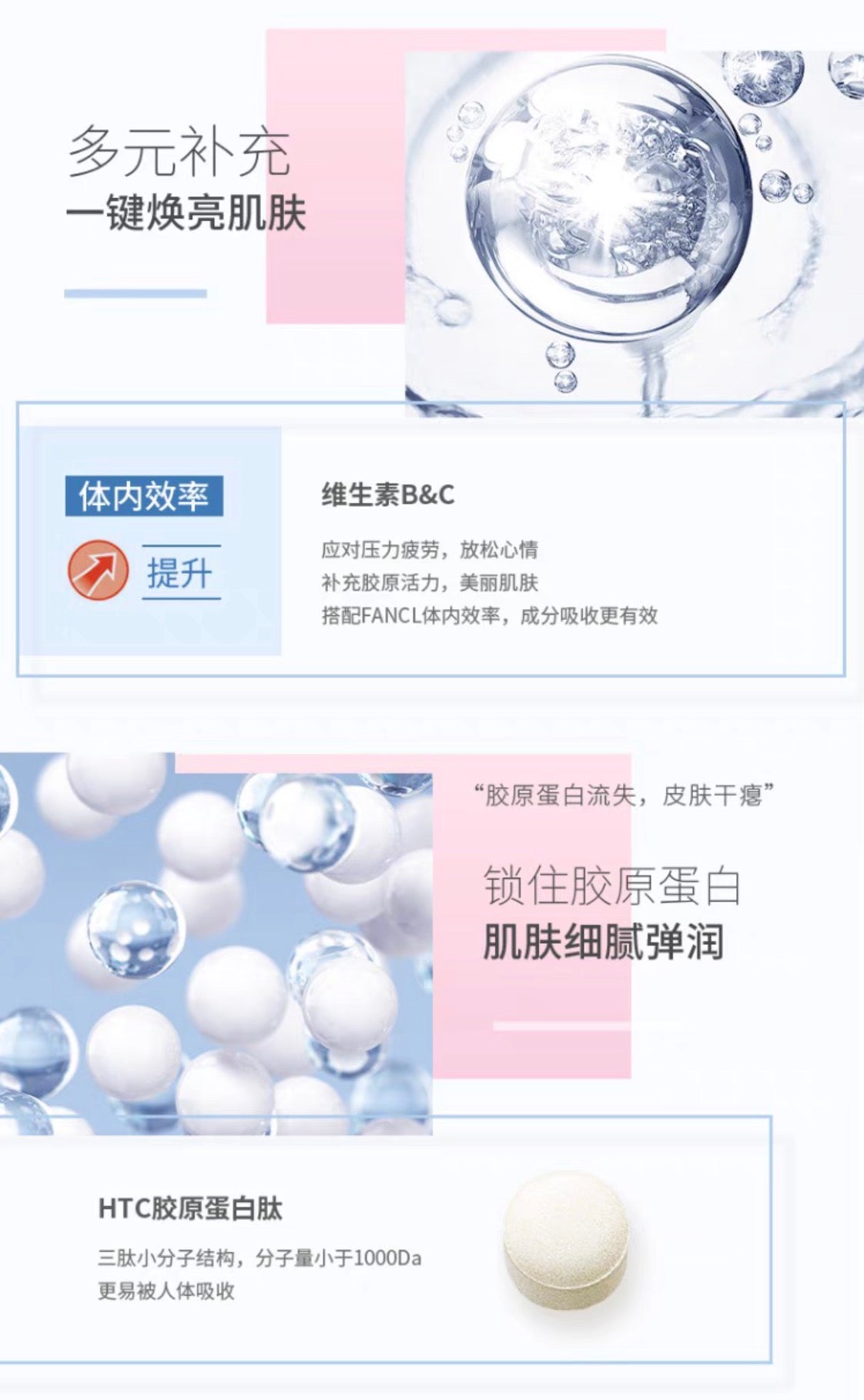 FANCL50代女性综合维生素 30袋装