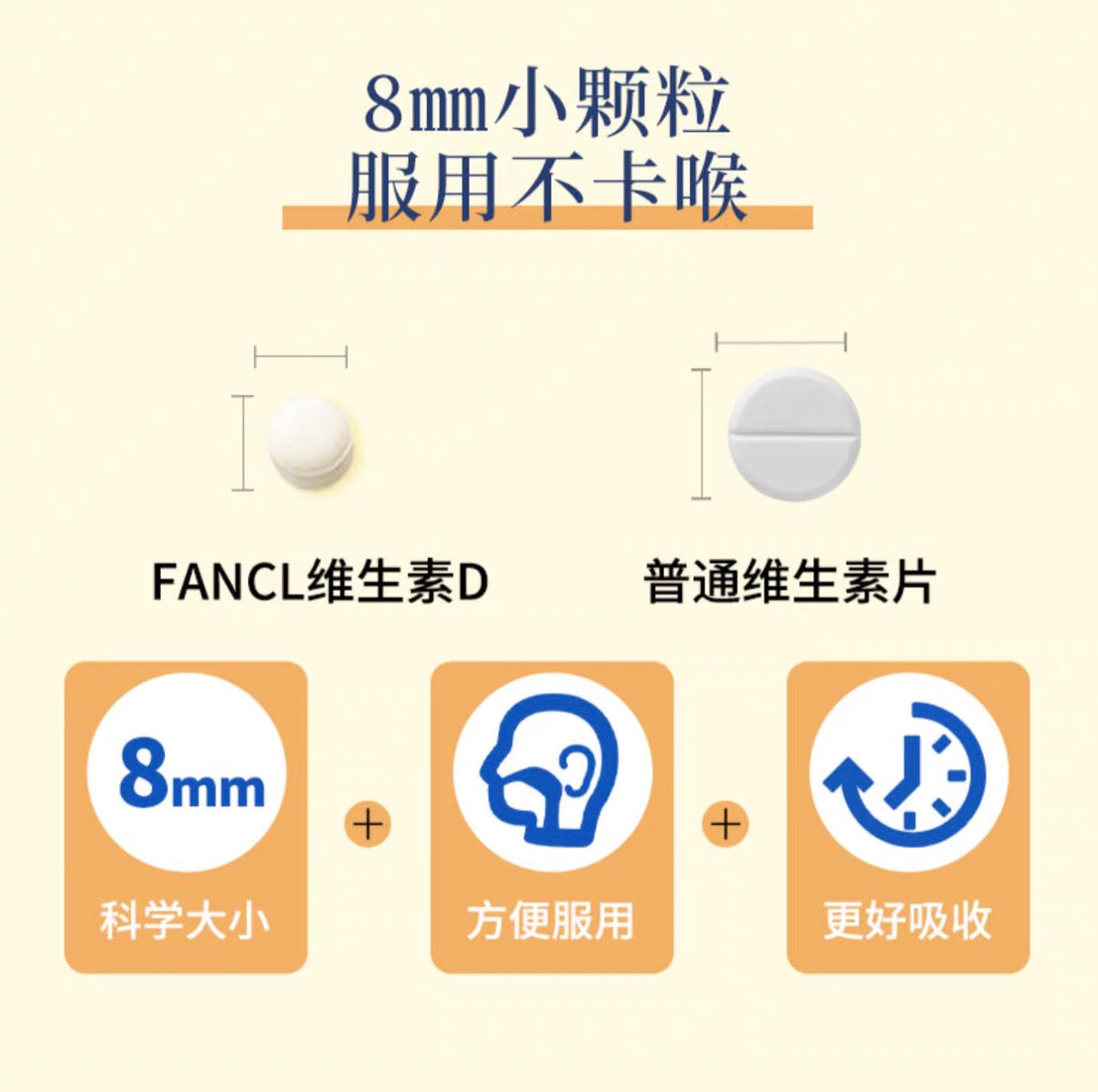 FANCL维生素D 30日份