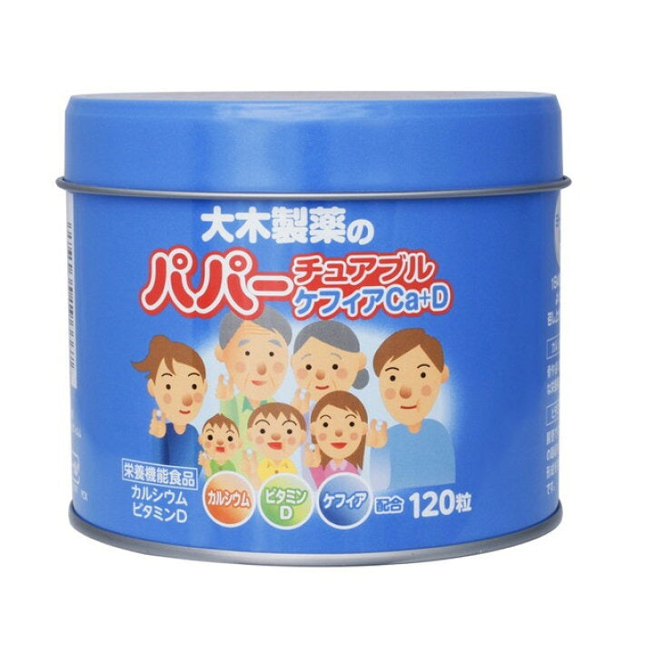 大木维生素钙片乳酸菌风味120粒装