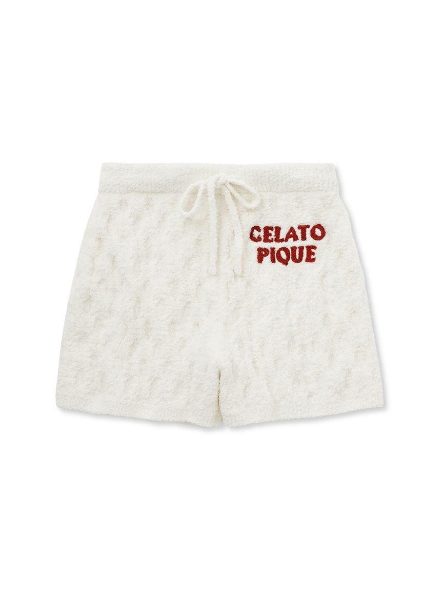 GELATO PIQUE软绵绵草莓家居服套装 白色/粉色