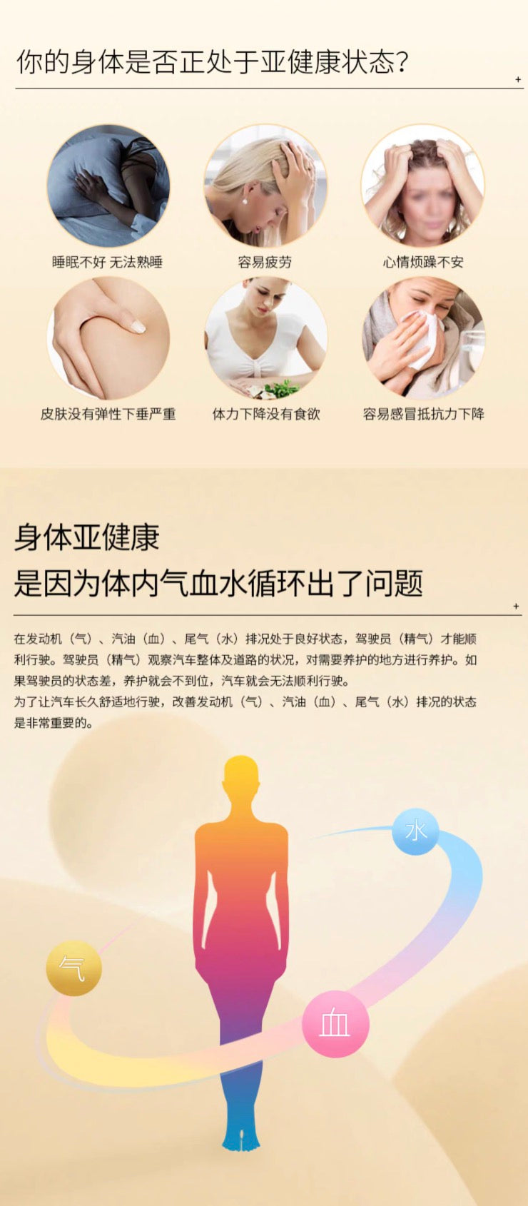 POLA健美三泉补气丸180粒/3个月装