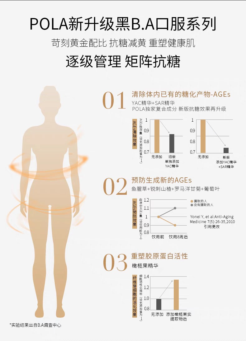 POLA BA 抗糖液20ml*12瓶装