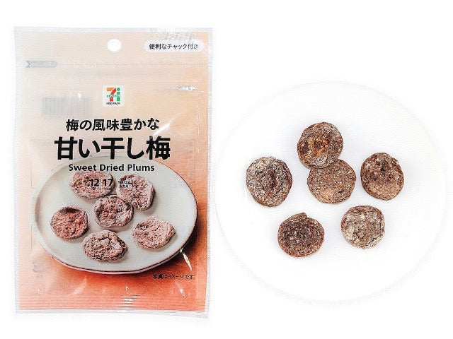 711便利店甜话梅干12g