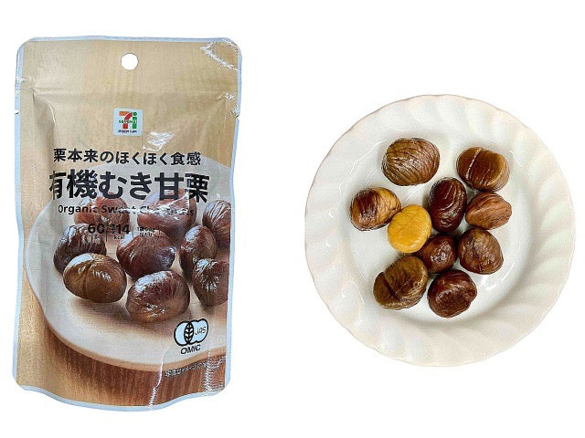 711便利店有机去壳甜栗60g