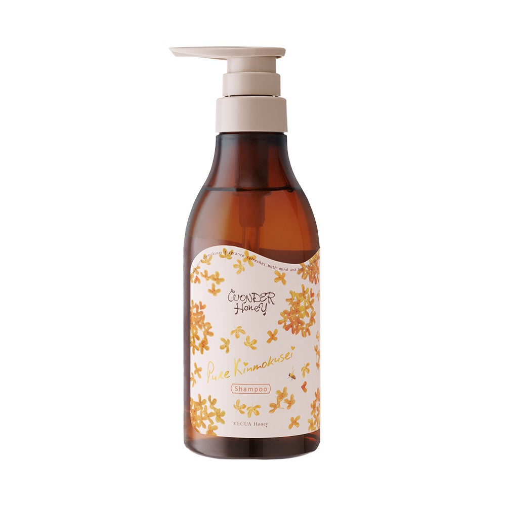VECUA Honey WONDER Honey桂花限定无硅洗发水护发素套装各390ml