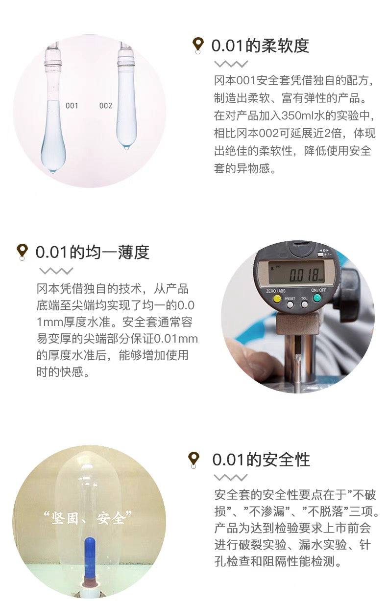 冈本001 3个装