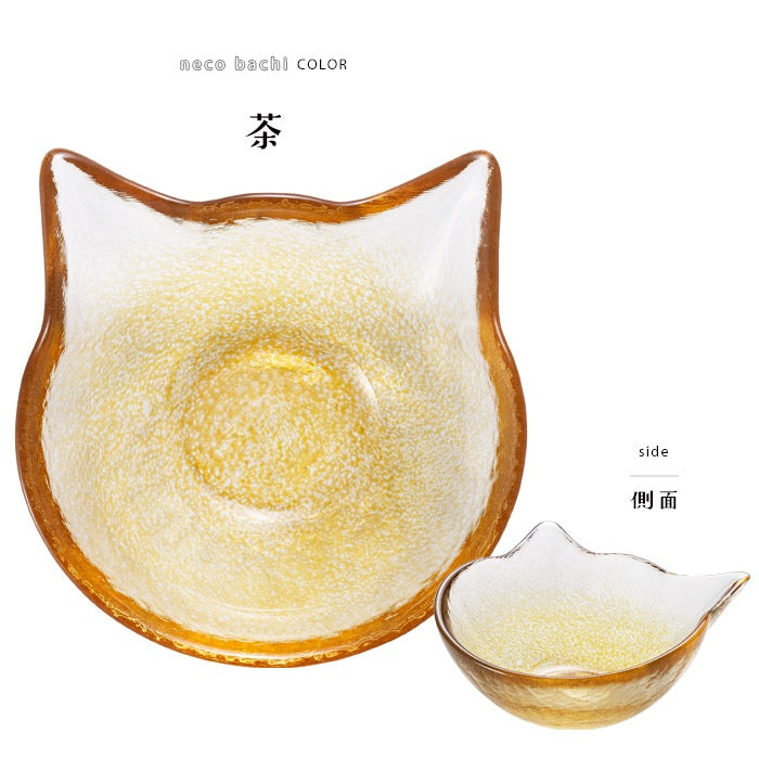 日本石塚硝子coconeco craft猫咪小碗