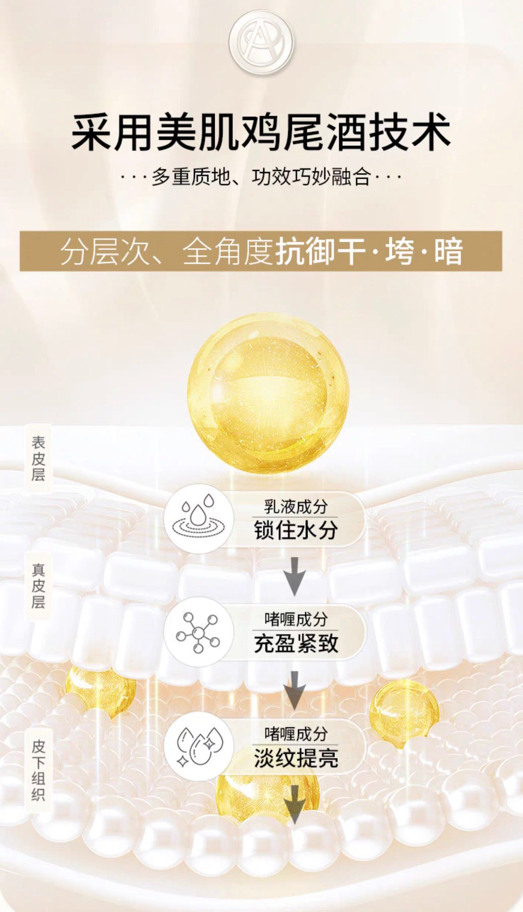 AMPLEUR奢宠耀白小红罐素肌面霜50g