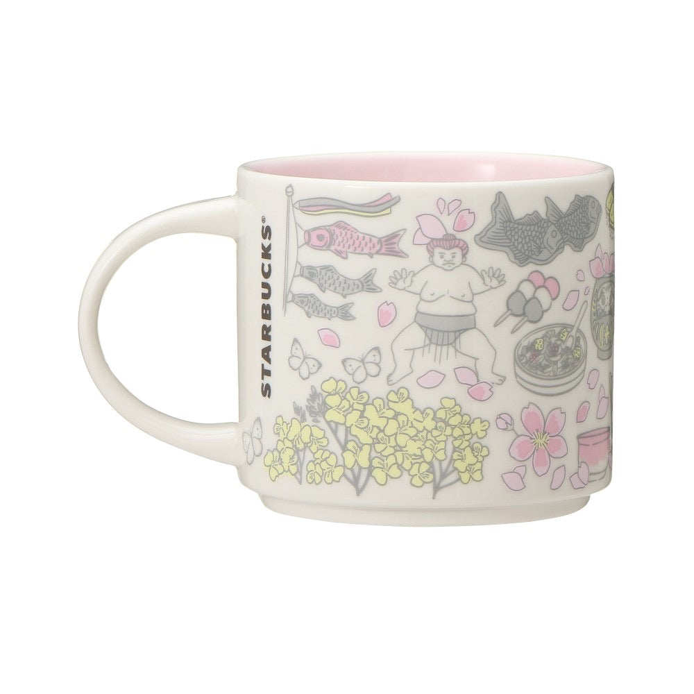 星巴克STARBUCKS Been There Series春日樱花限定马克杯414ml