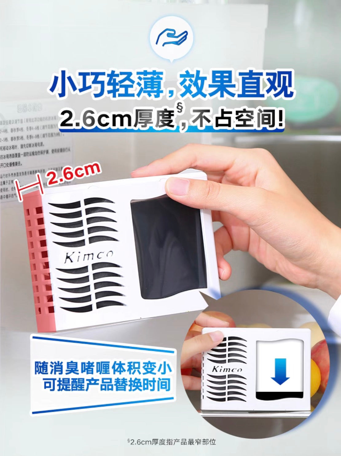 小林制药冰箱除味剂冷藏室用活性炭除臭剂除异味113g