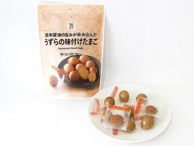 711便利店海带酱油调味鹌鹑蛋83g