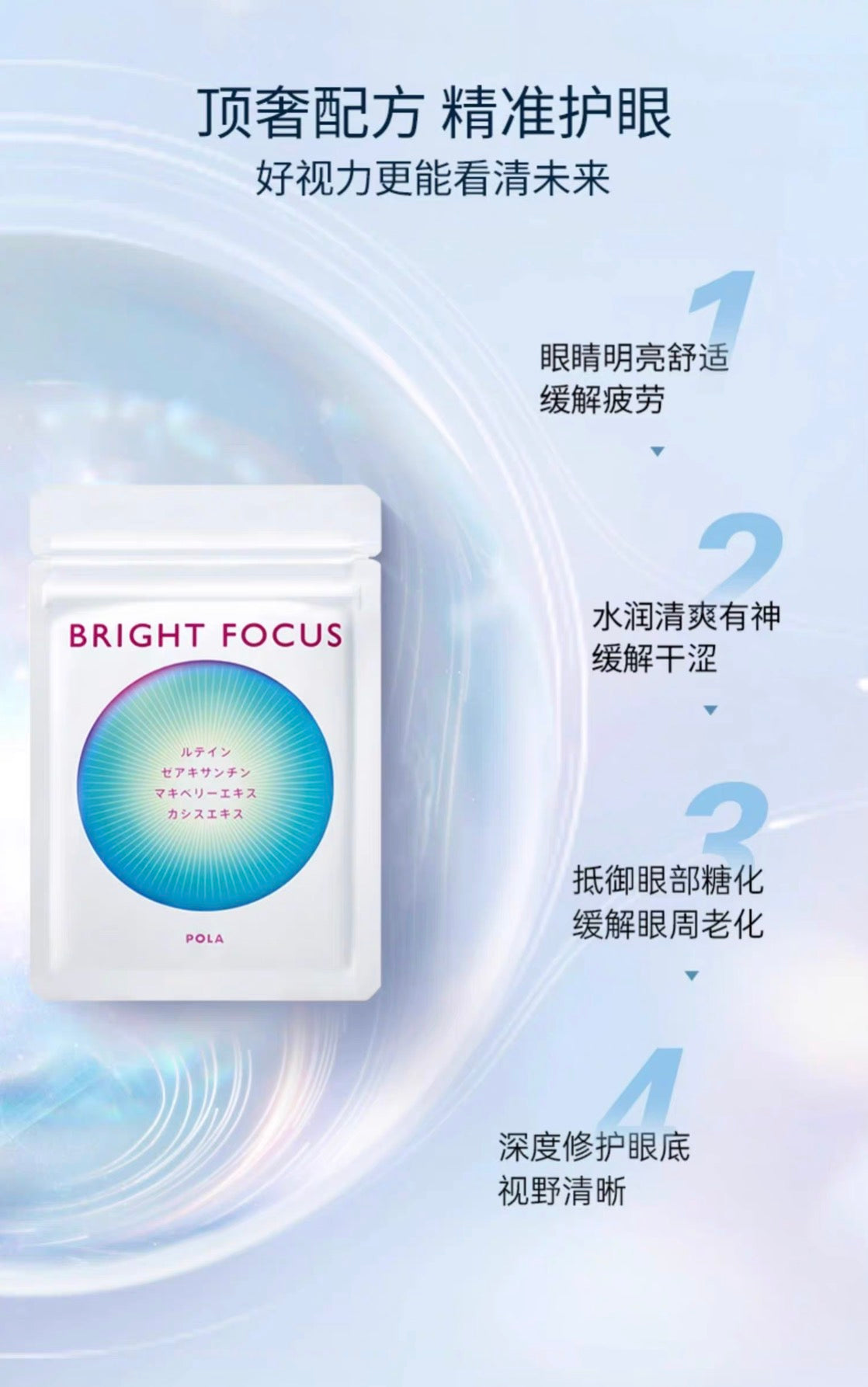 POLA新版护眼丸180粒/3个月装