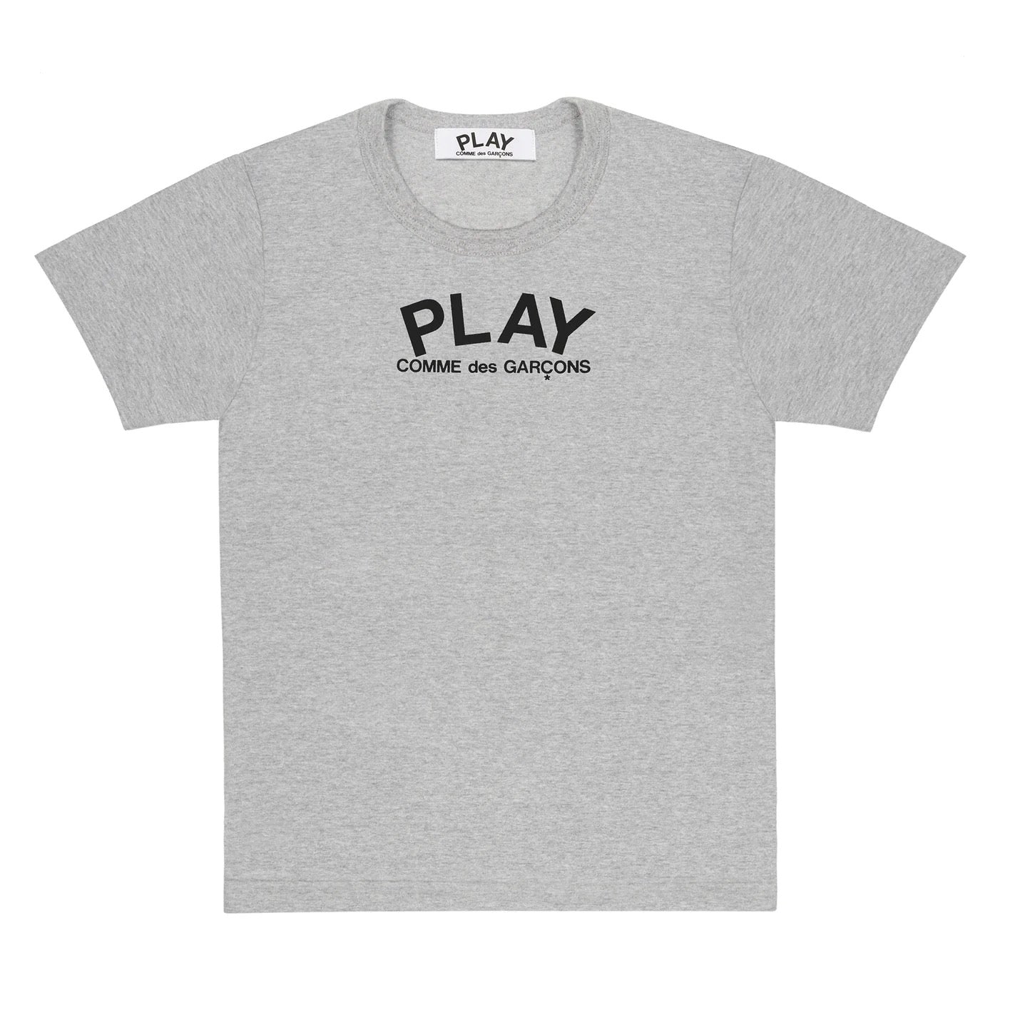Comme Des Garcons Play女款TEE灰色 背后爱心