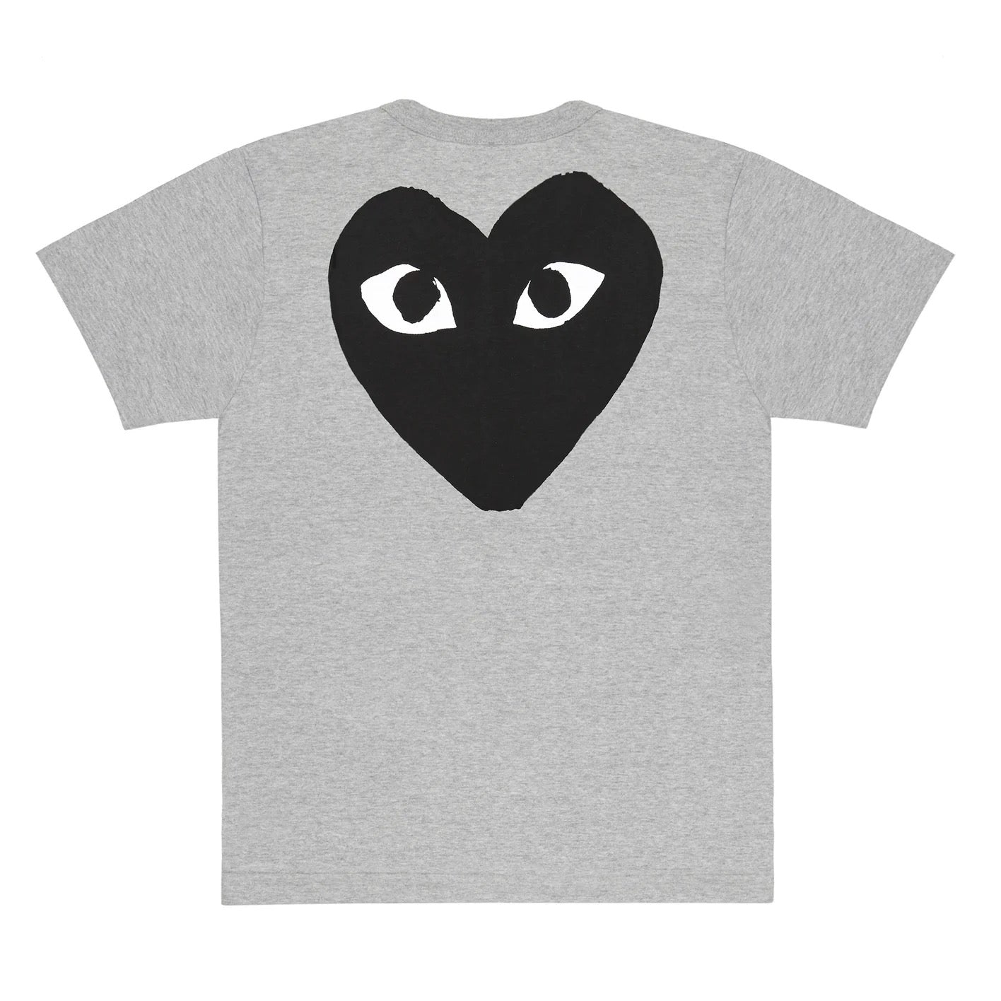 Comme Des Garcons Play女款TEE灰色 背后爱心