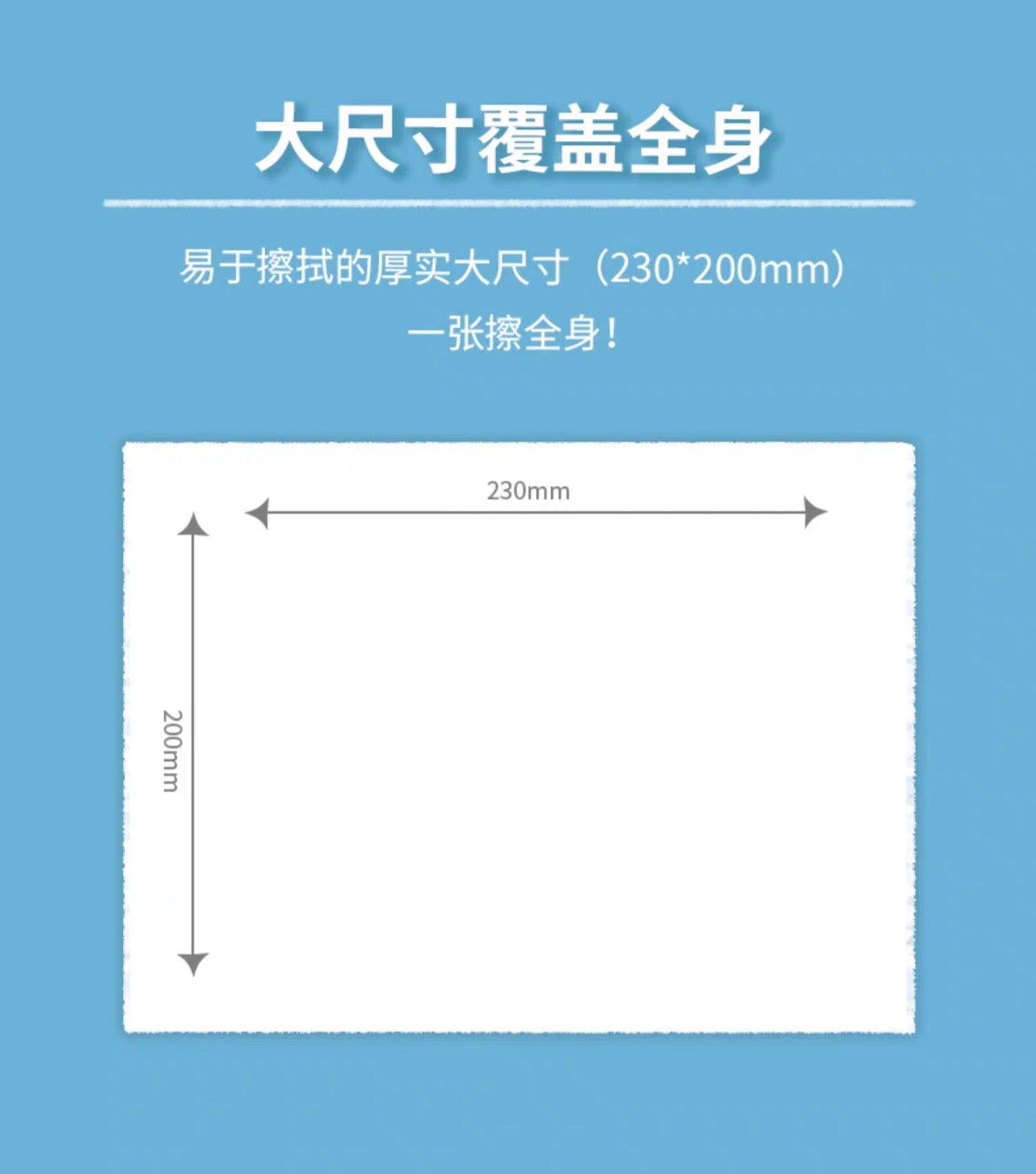 花王Biore碧柔冷感湿巾擦汗巾20片装