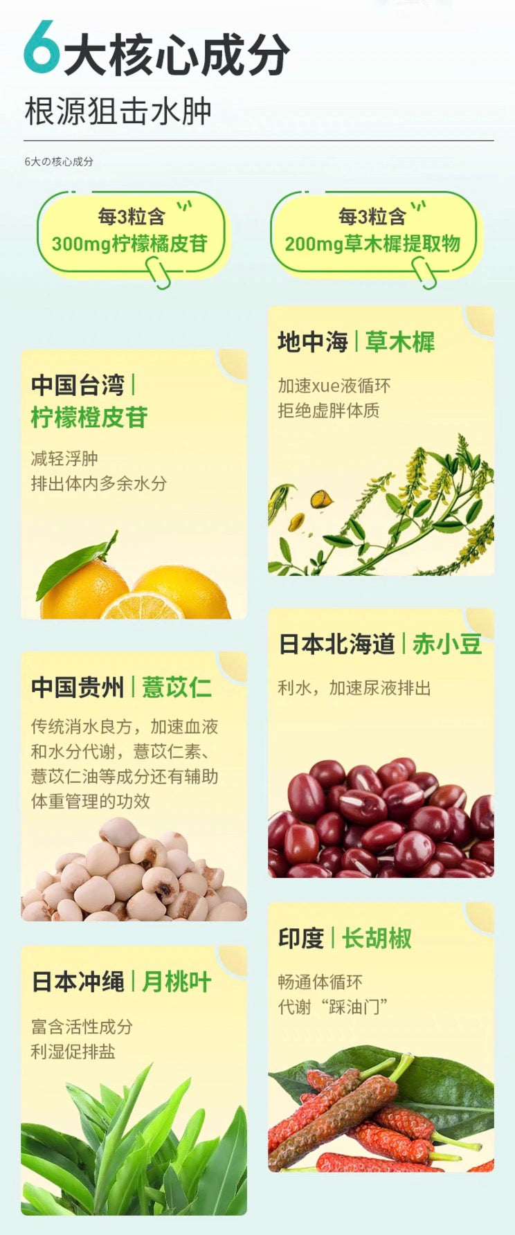 SVELTY消水丸柠檬橙皮苷颗粒排水植物酵素42粒