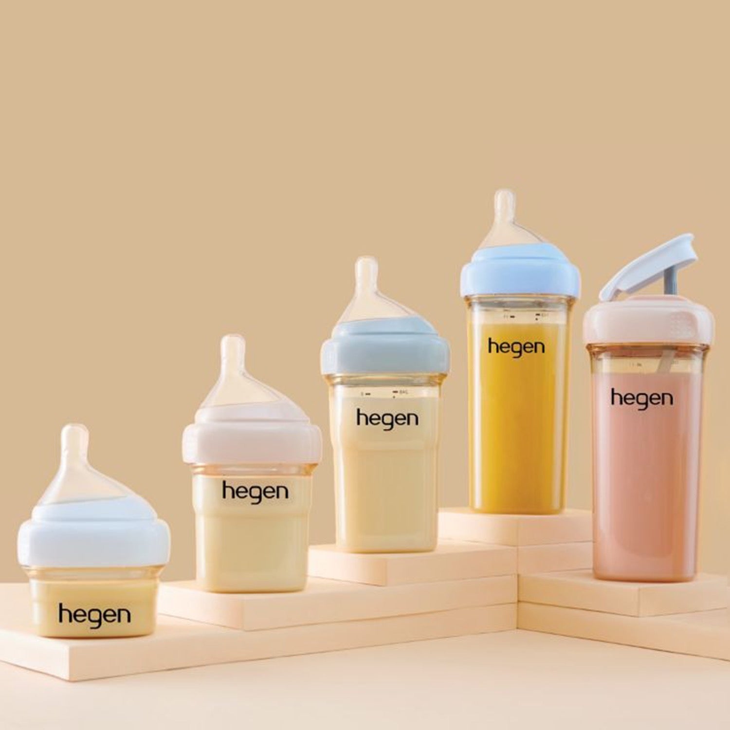 Hegen新生儿奶瓶哺乳瓶礼盒套装