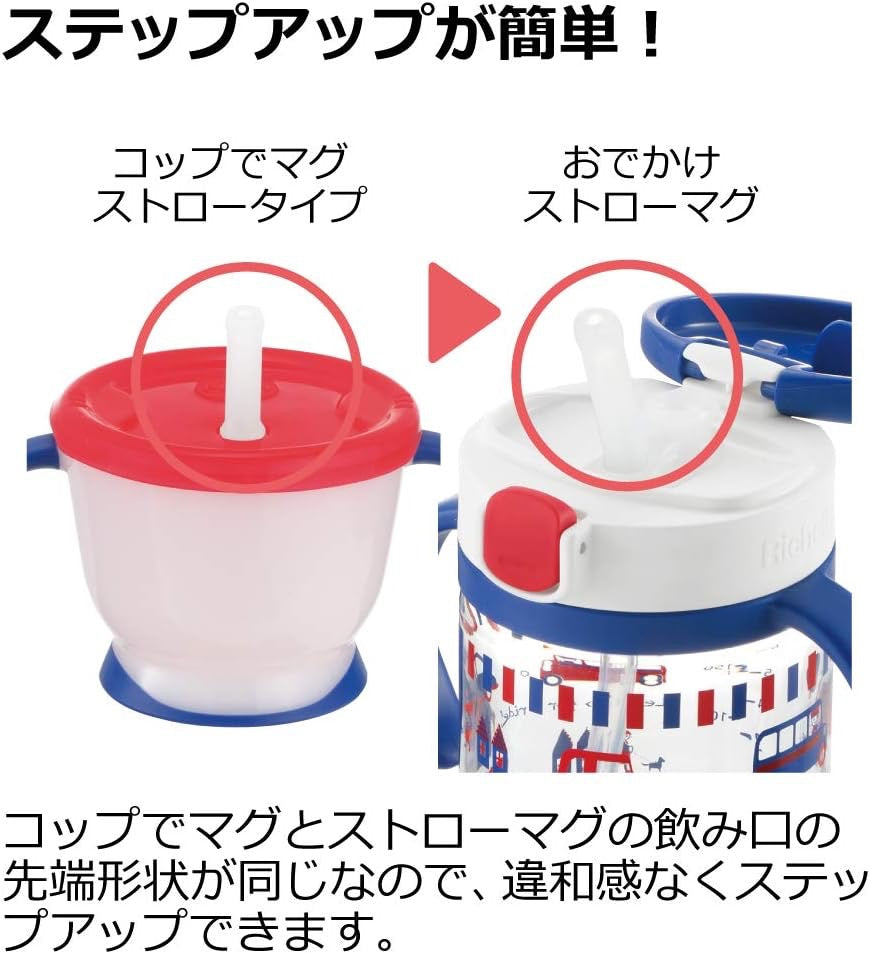 RICHELL儿童吸管杯200ml