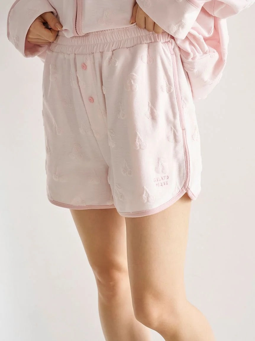 GELATO PIQUE樱桃印花家居服套装