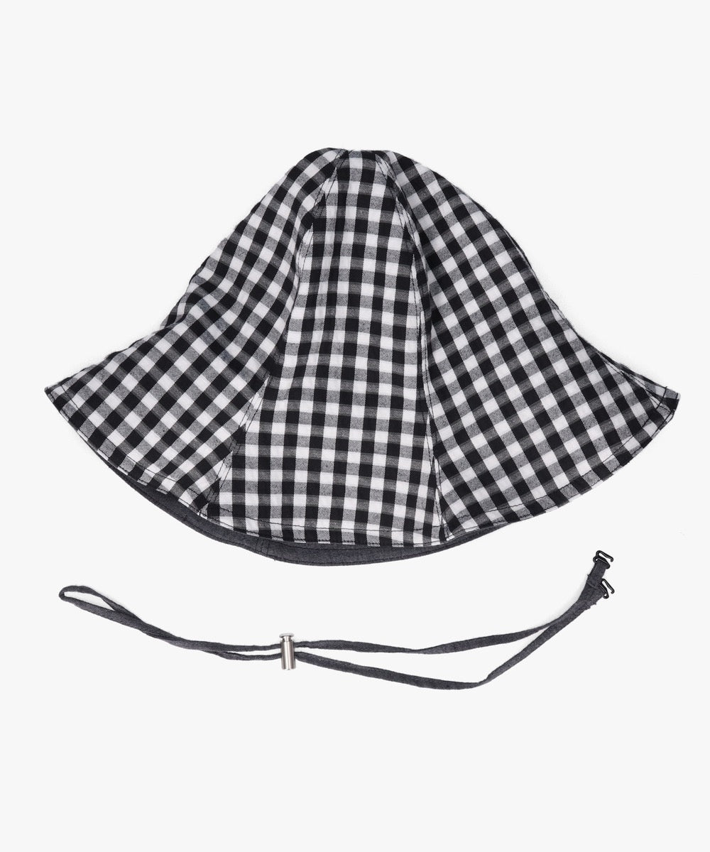 Override GINGHAM X LINO双面折叠帽