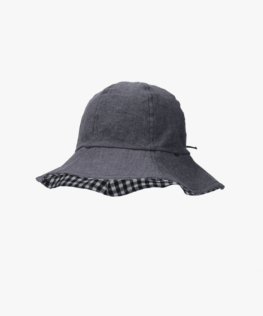 Override GINGHAM X LINO双面折叠帽