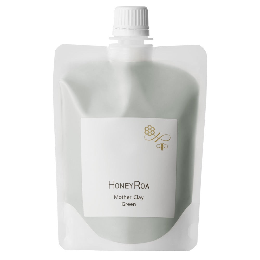 HONEY ROA大地泥采矿物泥膜绿色温和舒润护理蜂蜜泥膜240g