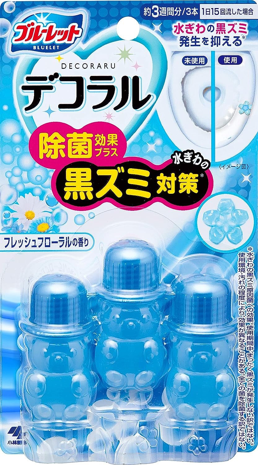 小林马桶花小熊洁厕除臭抗菌型凝胶 清新花香