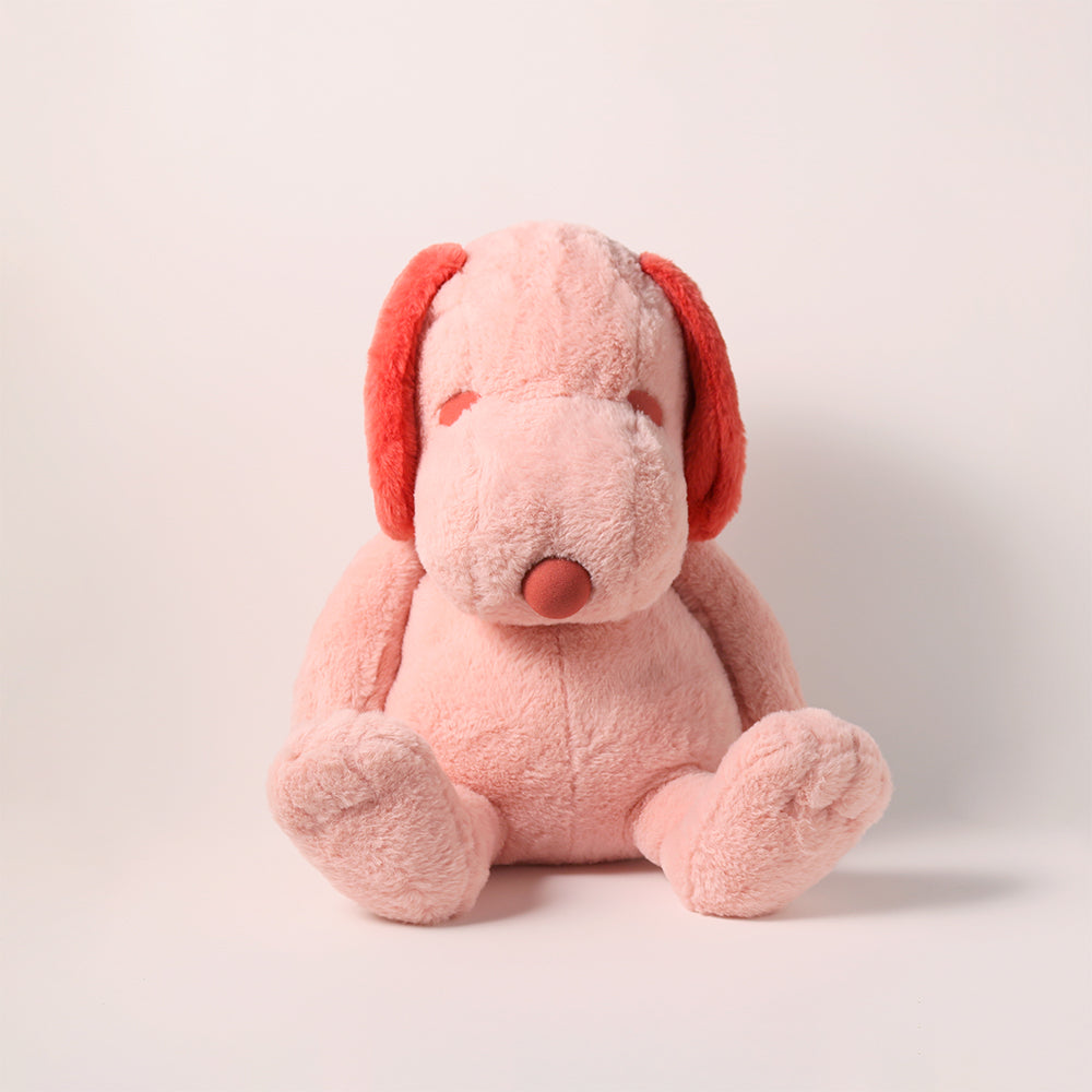 SNOOPY展限定粉色SNOOPY玩偶L