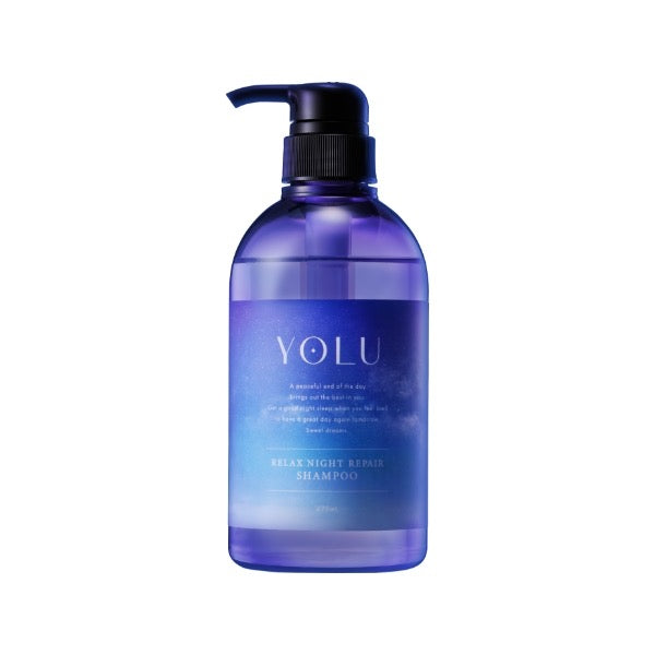 YOLU夜间密集修护柔顺滋养水润焕耀洗发水护发素475ml