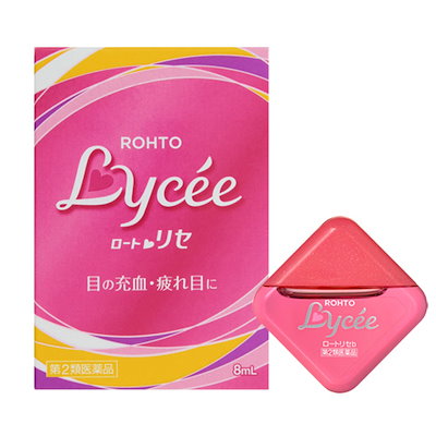乐敦Lycee小红花眼药水8ml