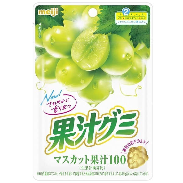 明治果汁软糖青提味54g