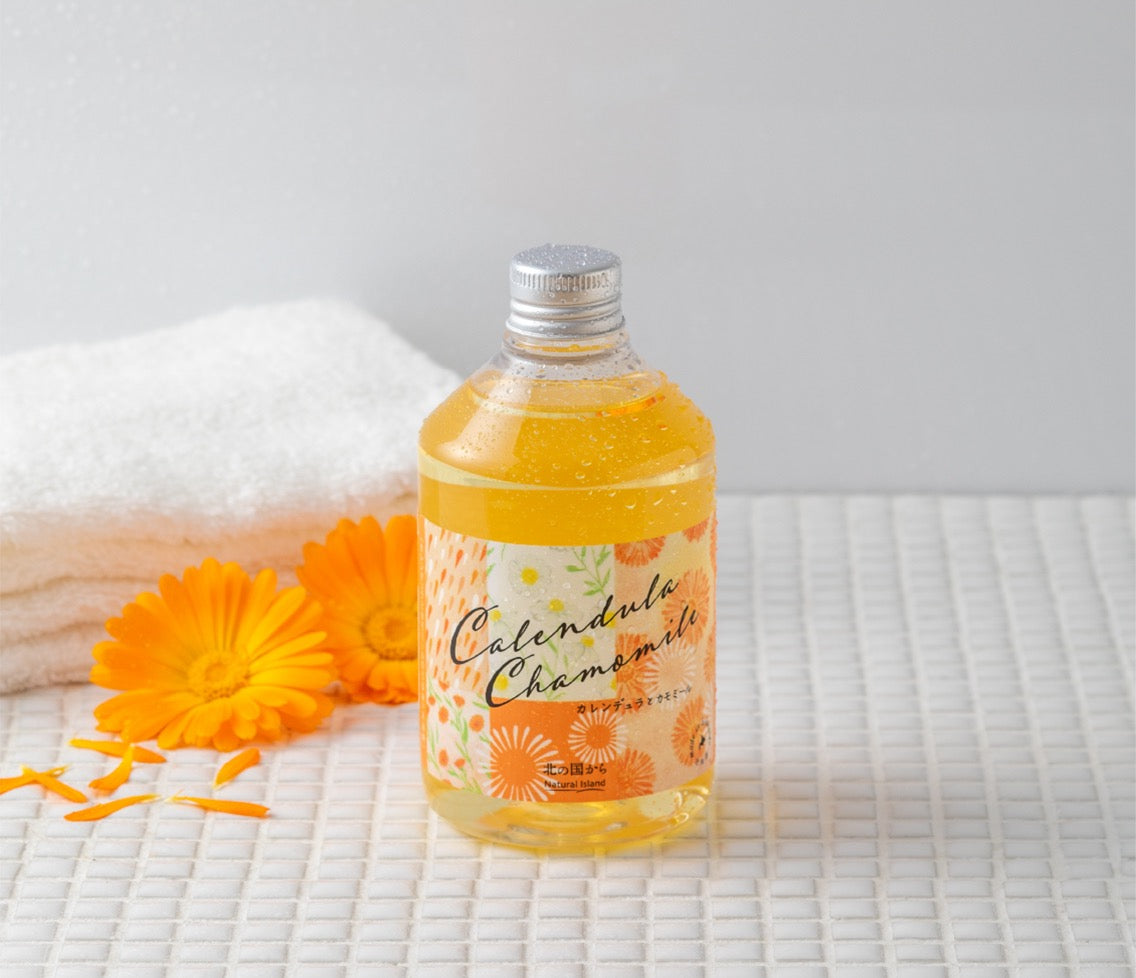 Mama&Kids/Natural Island入浴剂瓶装 300ml 金盏花洋甘菊