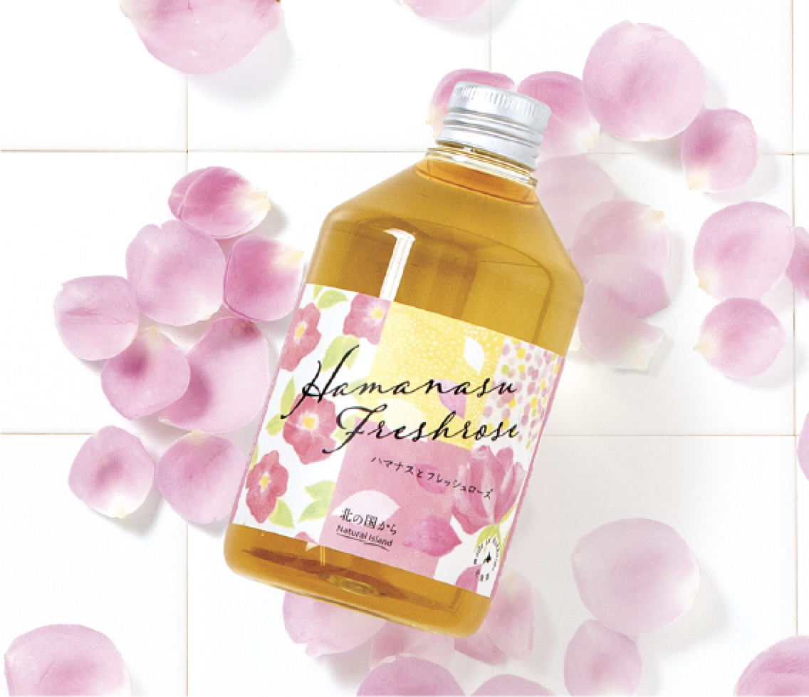 Mama&Kids/Natural Island入浴剂瓶装 300ml 玫瑰海棠花