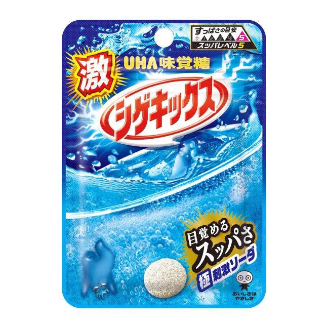 UHA味觉糖激SHIGEKIX汽水味超酸软糖20g