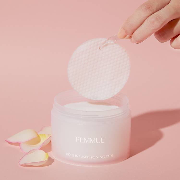 FEMMUE玫瑰精华水局部湿敷60片装/180ml
