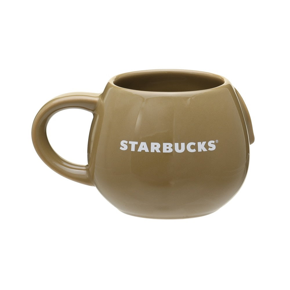 星巴克STARBUCKS兔年限定兔兔达摩杯237ml 棕