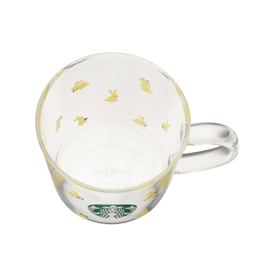 星巴克STARBUCKS兔年限定玻璃杯355ml