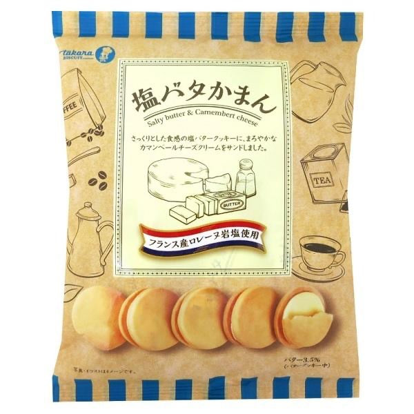 Takana海盐黄油夹心饼干114g